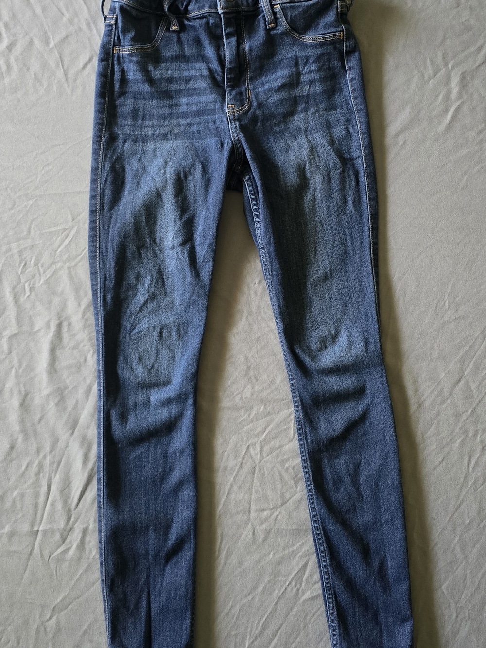 Hollister Navy Blue Skinny Jeans